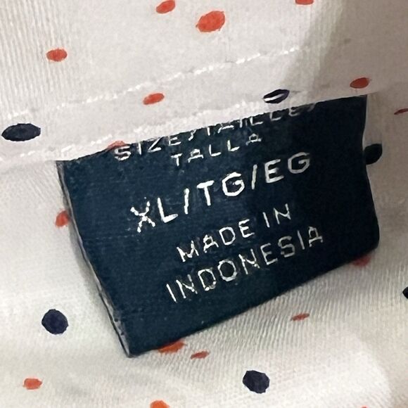 PERRY ELLIS Stretch Polo Tex Floral print Men's Button Front Shirt Size XL - Picture 5 of 11